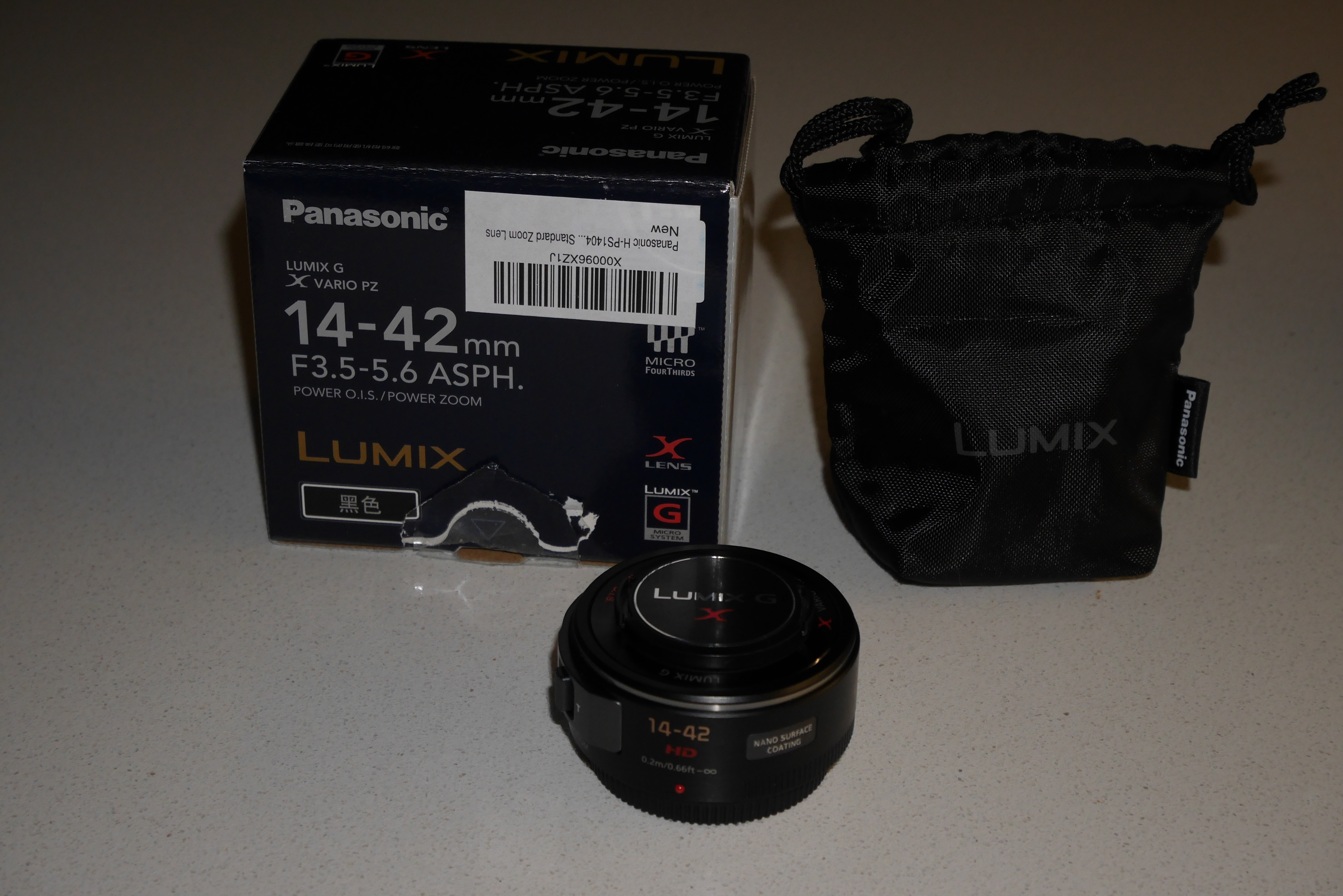 Panasonic Lumix G X Vario 14-42mm / F3.5 – 5.6 / Power OIS and